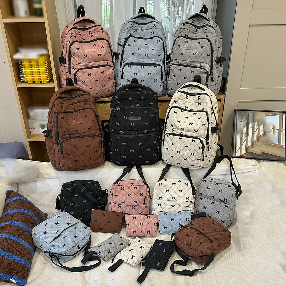 กระเป๋าเป้สะพายหลังแฟชั่นสไตล์ญี่ปุ่นความจุเยอะ รุ่นใหม่ ดีไซน์สวย ใช้งานได้หลากหลาย ใส่คอมพิวเตอร์ได้