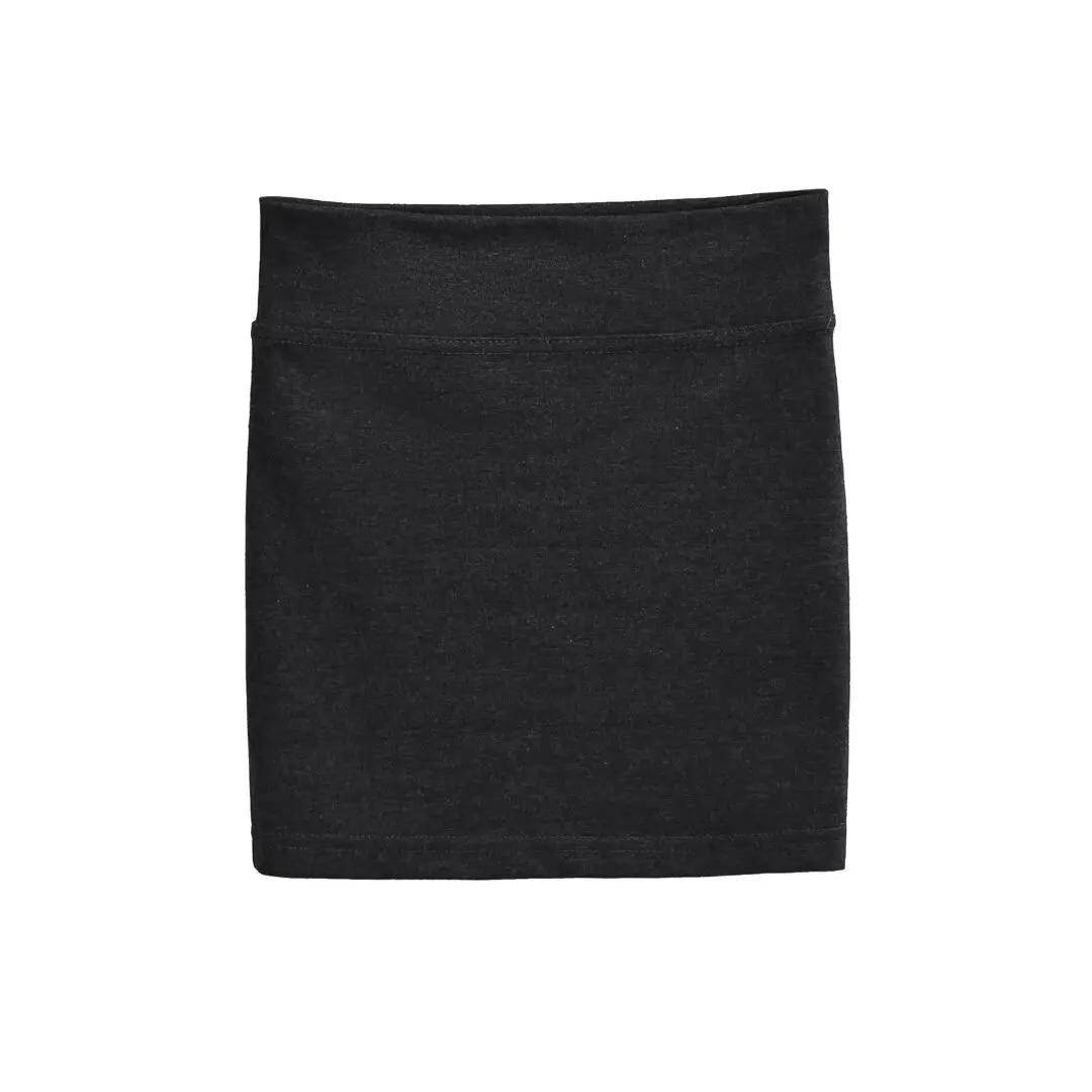 تنورة قصيرة ضيقة مثيرة بخصر مرتفع للنساء، مناسبة للارتداء الخارجي في الصيف، تنانير قصيرة رياضية بلون واحد بأسلوب عملي