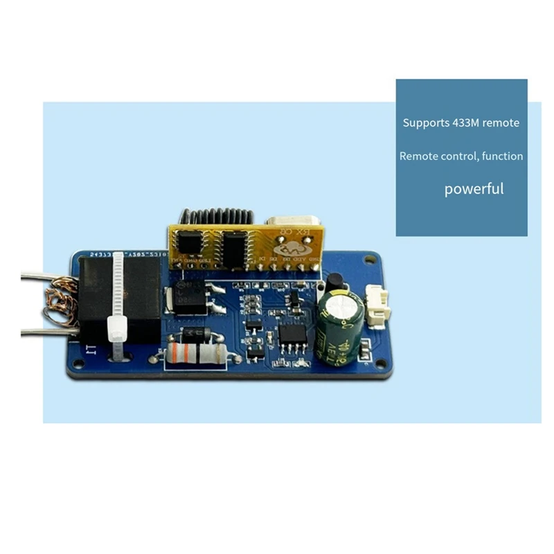 DC3.7V 433M Remote Control ARC Igniter High Voltage Generator Drive Power Supply Remote Control Board With LED Indicator
