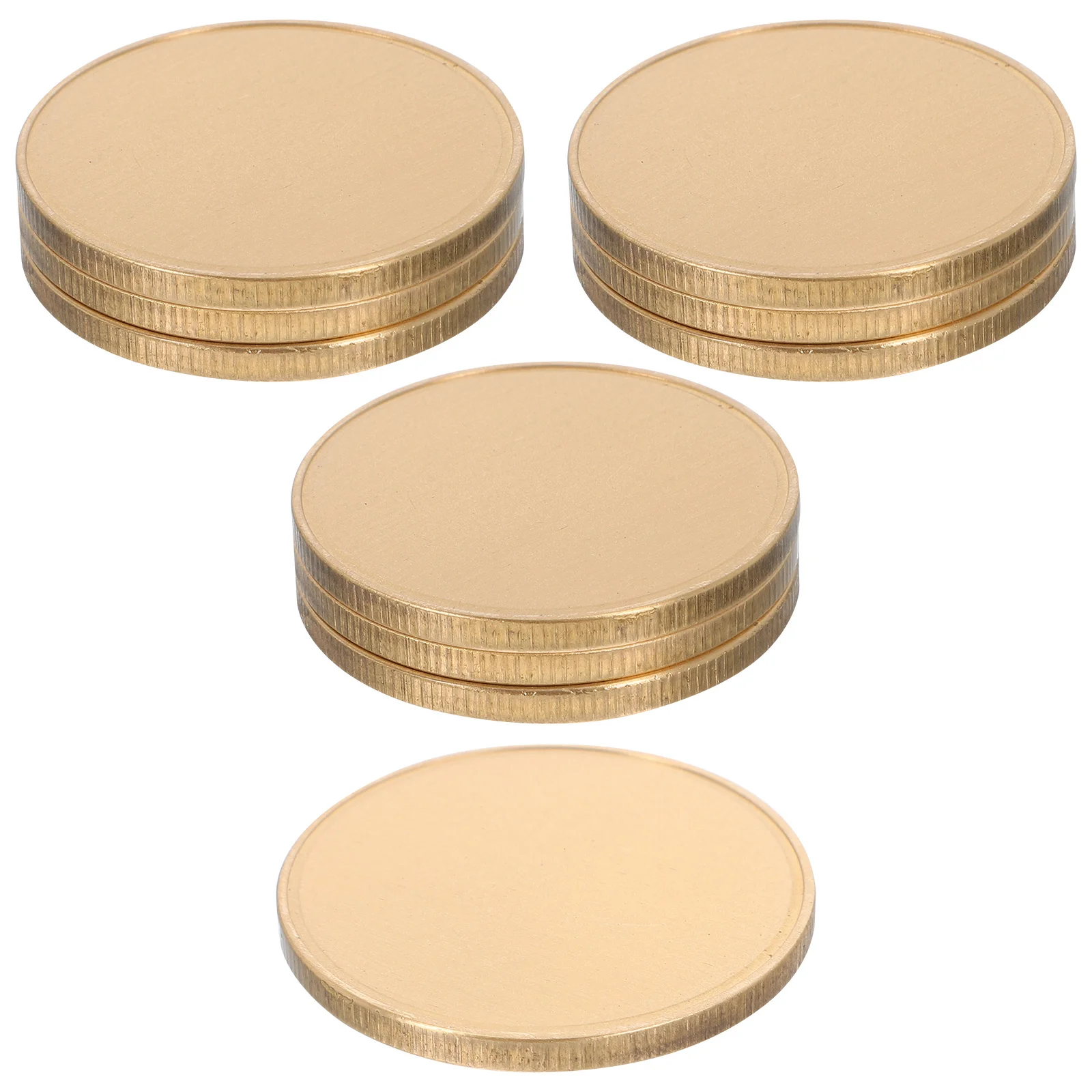 3 قطعة الفراغات النقش بالليزر عملات معدنية Crafts بها بنفسك الحرف التذكارية تذكارات الدقة ختم النقش النقش الفراغات عملة