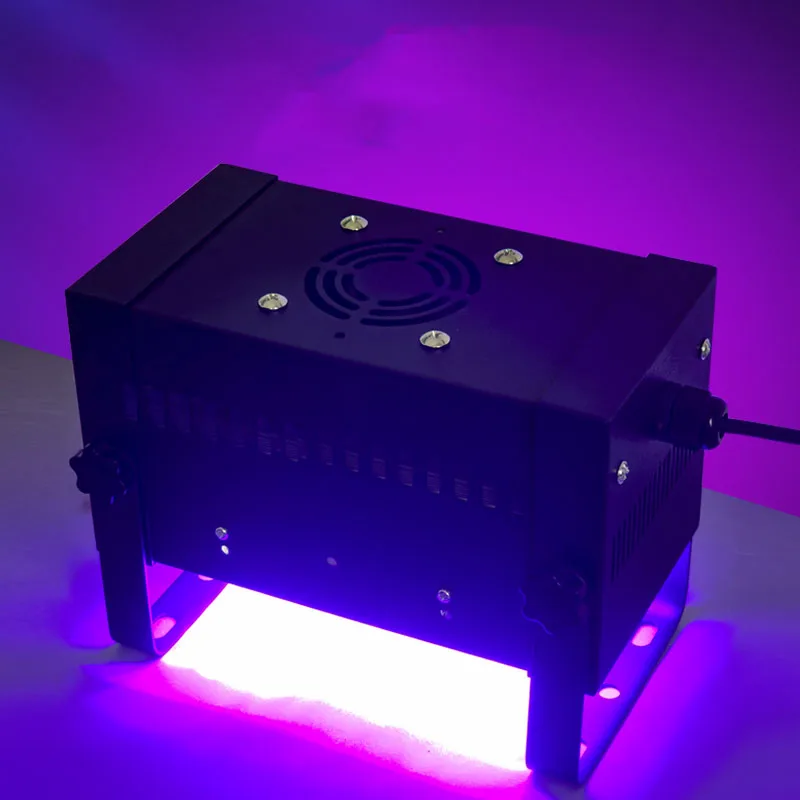 

800W 405nm UV LED Resin Curing Lamp 365nm 395nm Ultraviolet PCB Solder Glue Inkjet Varnish Paint Screen Printing Curing