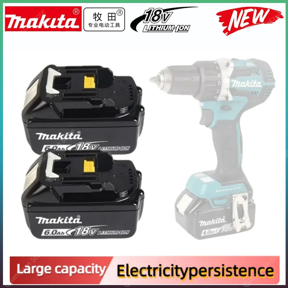 

Genuine/Original Makita 18v battery bl1850b BL1850 bl1860 bl1860 bl1830 bl1815 bl1840 LXT400 6.0Ah for makita 18v tools drill