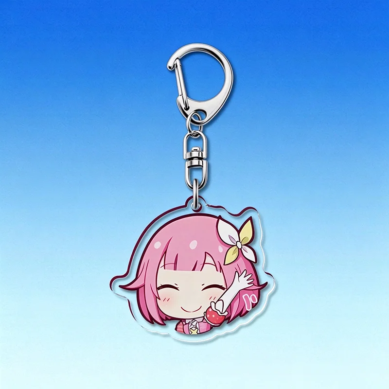 Game Project SEKAI Otori Emu Cosplay Keychain Kawaii Acrylic Pendant Keyring Key Chain Bag Accessory Ornament Collectible Prop