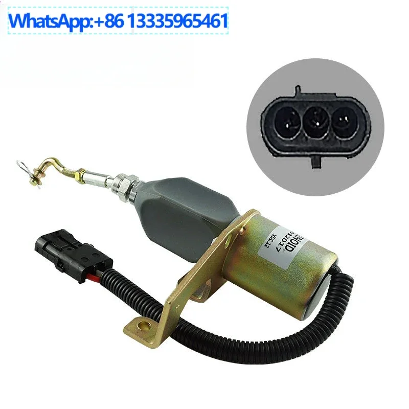 

Diesel engine block shutdown solenoid valve 3932017 oil cut solenoid flameout controller