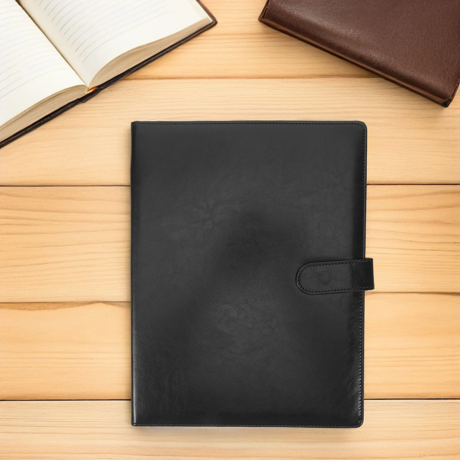 PU-Klemmbrett-Ordner, A4, professionelles Padfolio, Legal-Format, Portfolio-Ordner, Notizblock, Quittungsdokumentenhalter