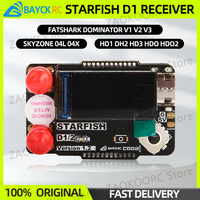 BAYCK STARFISH D1 5.8G Dual Antenna Receiver Module RX For Fatshark  V1/2/3 HD1/2/3 HDO HDO2 SKYZONE SKY04L SKY04X FPV Goggles