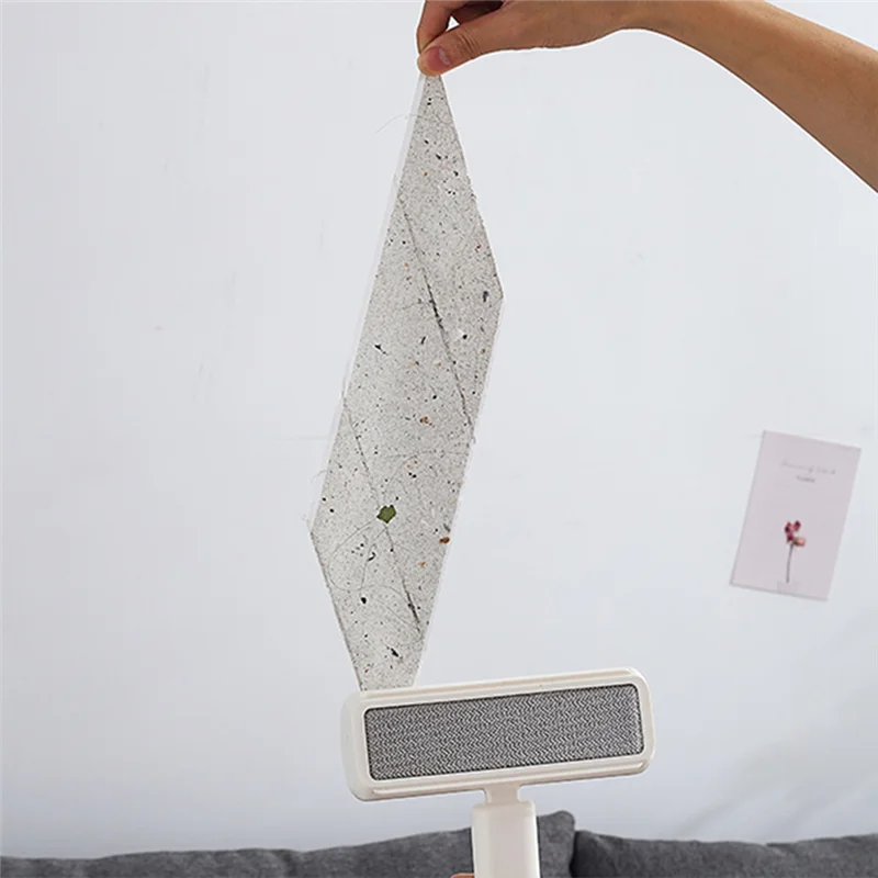 ABGE- فرشاة بكرات الشعر المنزلية قطعة أثرية السجاد ملابس الحيوانات الأليفة مزيل الأشعث المحمولة المسيل للدموع