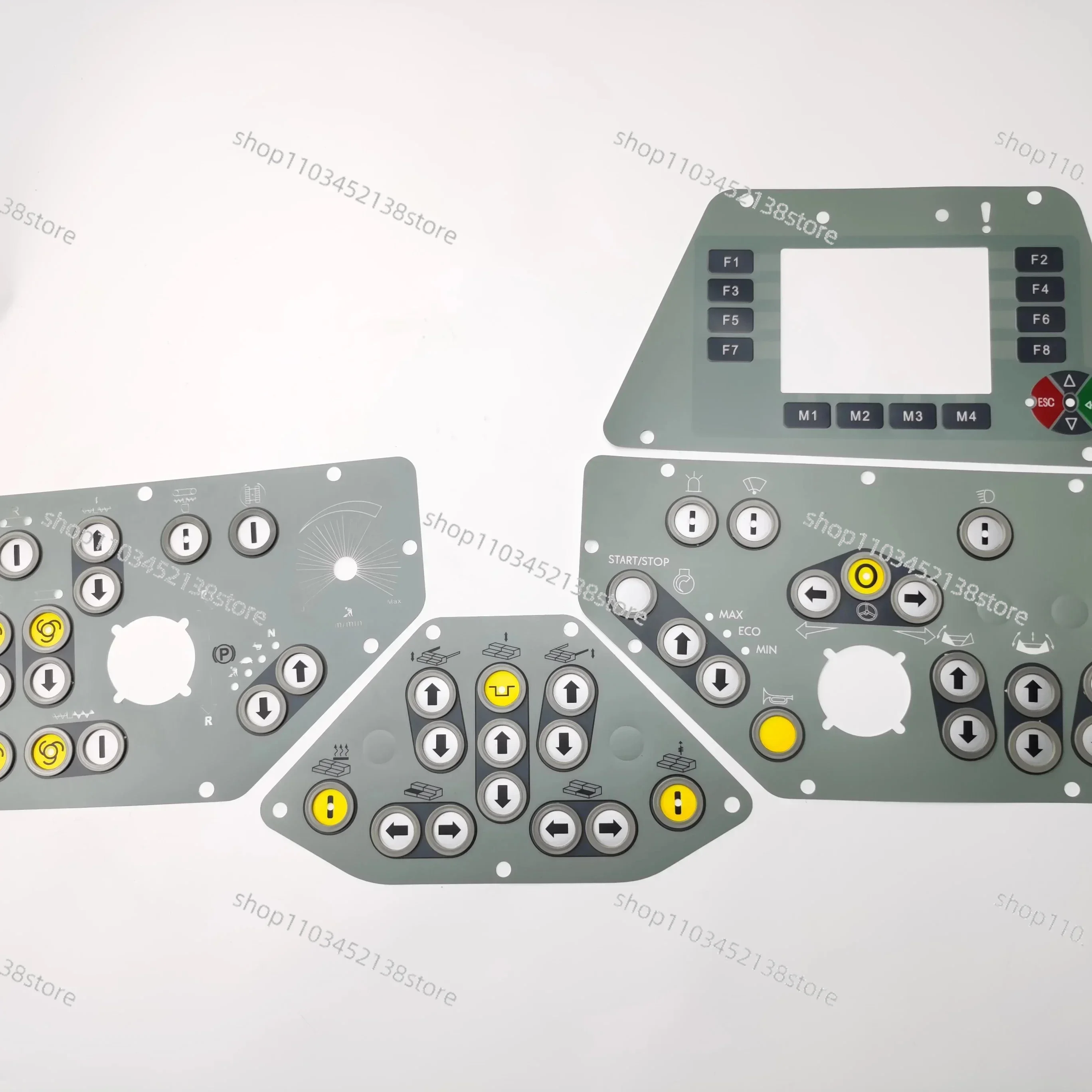 Asphalt Paver Parts Control Panel Film for S1800/s2100/s1600-2/-3 Paver