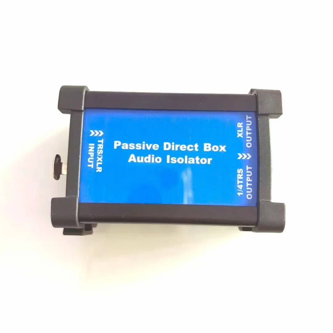 Aluminum alloy Audio Isolator Box Passive Direct Box Audio Isolator