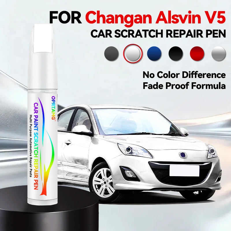 

Ручка-корректор для ремонта автомобильной краски, аксессуары для устранения царапин, синий 027, серебристо-серый CYSS, лунно-белый 226, черный для Changan Alsvin V5