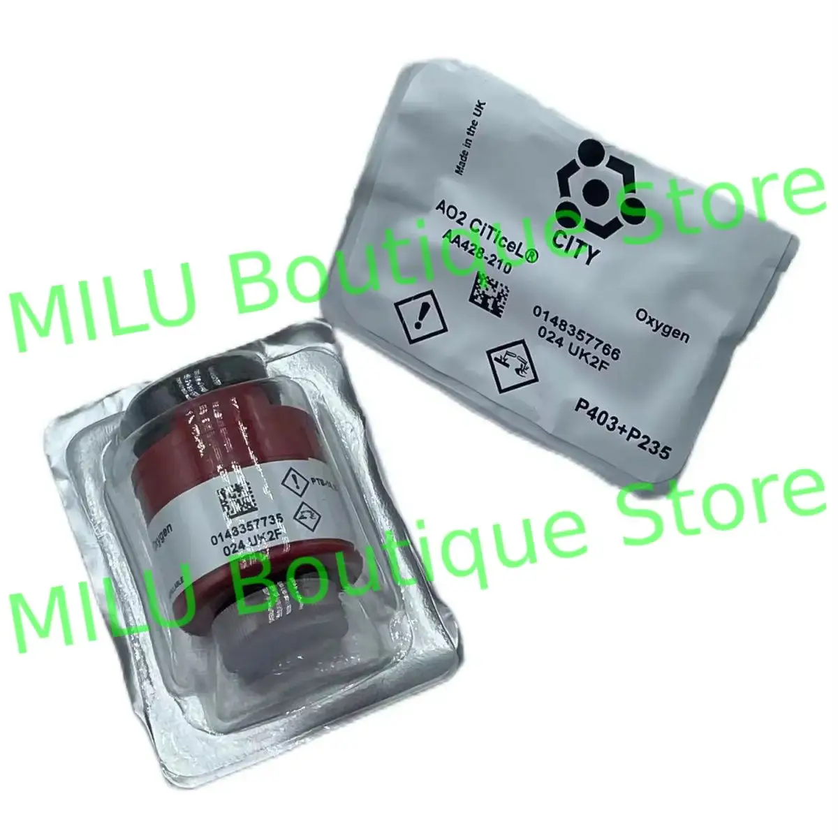 AO2 OXYGEN PTB-18.10 AA428-210 أجهزة استشعار غاز الأكسجين في المدينة UK AO2 CiTiceL PTB-18.10 مستشعر الأكسجين ao2 ptb-18.10 O2 مخزون الاستشعار #6