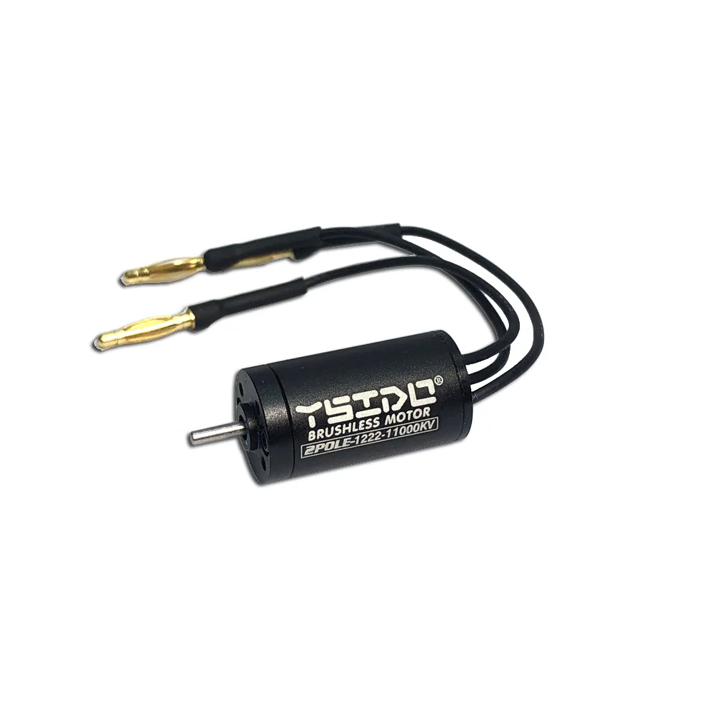 Ysido-リモートコントロールカー用ブラシレスモーター,1222,11000kv,18a,esc,ミニz,ミニq,glレーシング,pnレース,kyosho,mr03,proアトミック,ドレス,1/28, 1/32