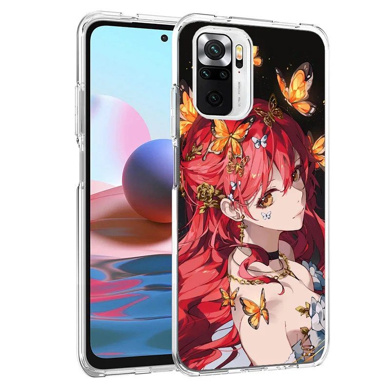 Honkai Star Rail Himeko Phnoe Case for Xiaomi Redmi 12 12C 10 10A 10C 10X 9 9A 9C 9T 8 8A 7 7A 6 6A S2 K20 Pro K40 Unique Cover