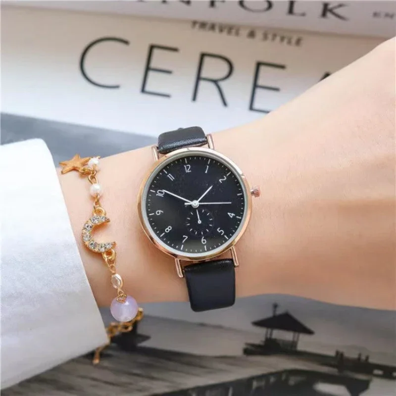 

New Ins Niche Forest Style Women's Watch Korean Version Temperament Belt Quartz Wristwatches Simple Versatile Watches Wholesale