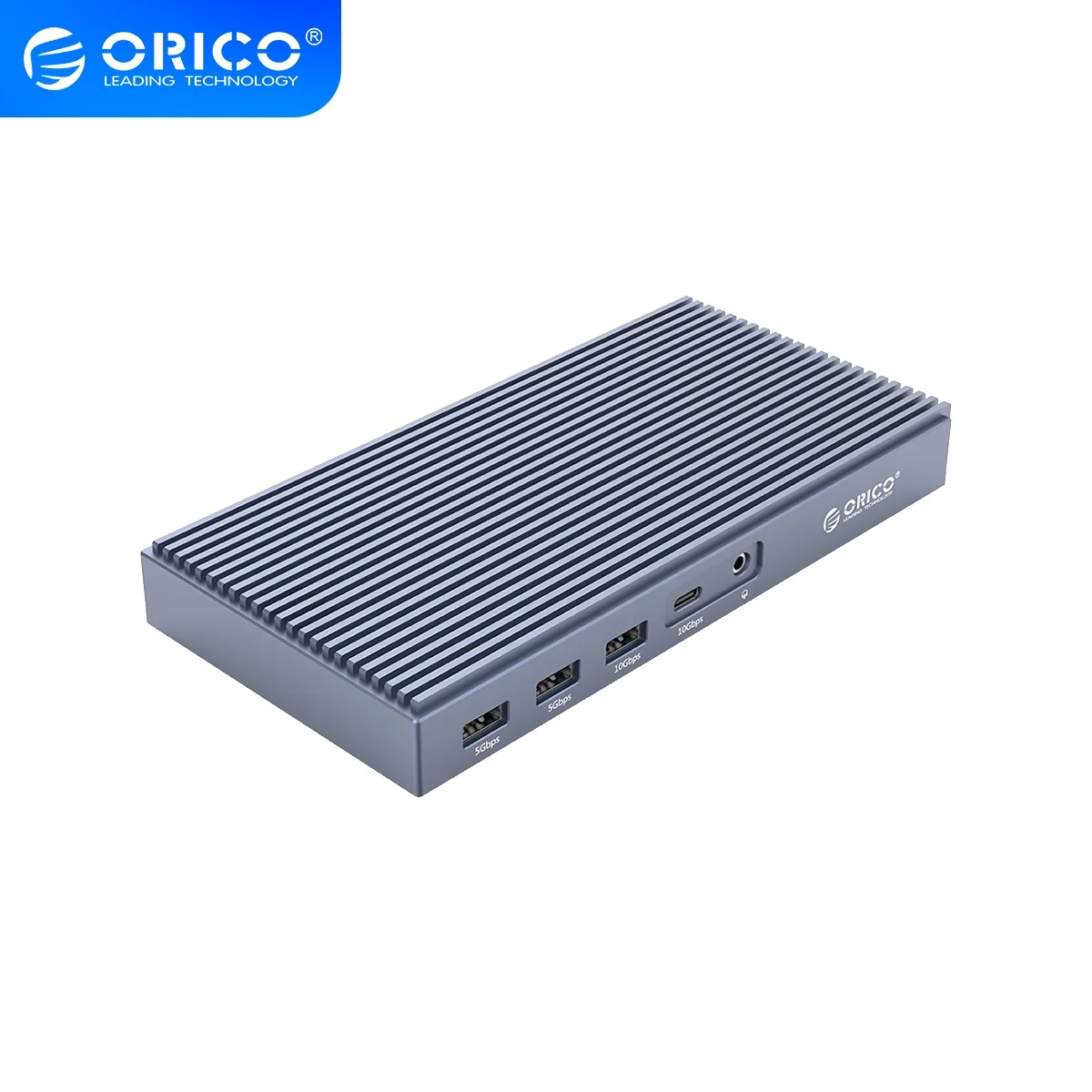 Display 9 In 1 Type C Port H D M I TF/SD Card 40Gpbs Thunderbolt 3 Adapter NVMe SSD Case Dock HUB ORICO-TB3-S2