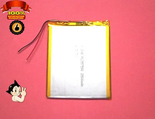 3.7V large capacity lithium polymer battery Edward AW900 Mini pad tablet computer 2500mah
