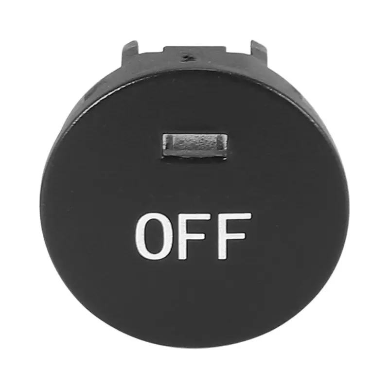 

A64P-Air Conditioning Panel Switch Button Central Control Knob Cover OFF For BMW 5 Series E60 E61 61319250196