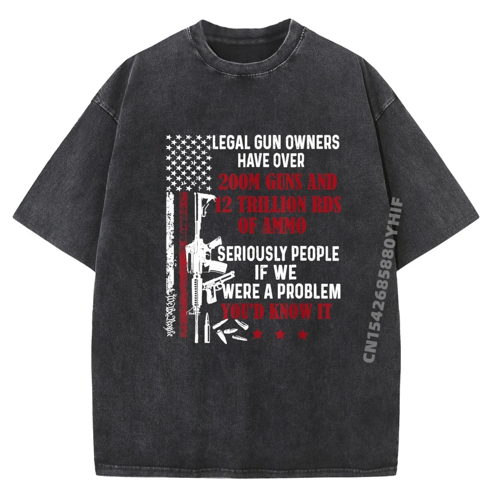 

Legal Gun Owners Have Over 200m Guns And 12 Trillion RDS Anime T Shirts Luxury Clothes Men Comfortable Washed Shirt