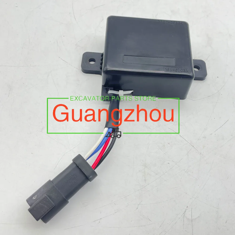 163-6703 E320C 320C Delay Timer Relay For Parts Excavator Accessories