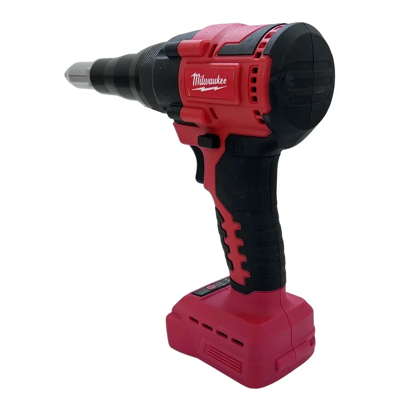 Milwaukee 4.8MM Electric Riveter Gun Cordless Brushless Rivet Gun Automatic Riveter Tool With LED Light For 18V 20V Battery