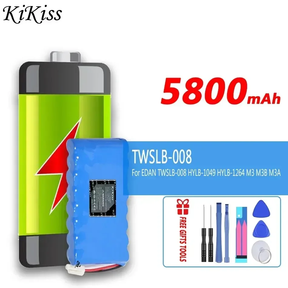 

Durable Fiber Optic Tester Battery Premium Replacement For Twslb-008 Hylb-1049 Hylb-1264 M3 M3B M3A TWSLB008 5800mAh