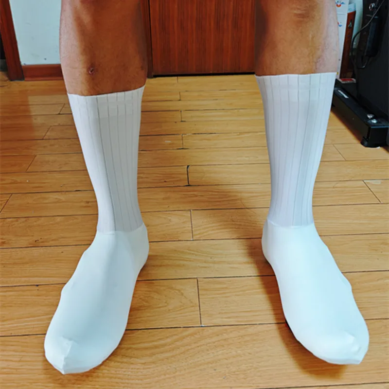 2026 Windproof and Waterproof Protective Shoe Cover, Light Elastic Rubber, High Quality, Practical, Road Bike Two  Color