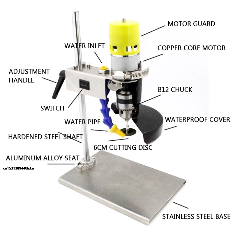 

DiscountDIY Glass Bottle Cutting Machine Electric Cutting Machine Diy Wine Bottle Ceramic Flower Pot Production GNEW