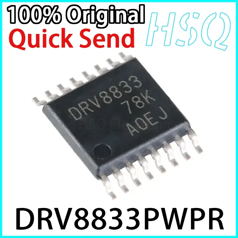 10PCS DRV8833 DRV8833PWPR TSSOP16 Brand New Driver Controller Chip SMT IC