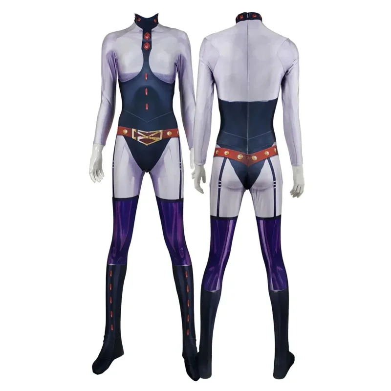 Midnight Nemuri Kayama My Hero Cosplay Academy Costume Superhero Bodysuit Zentai Halloween Party Suit MN4