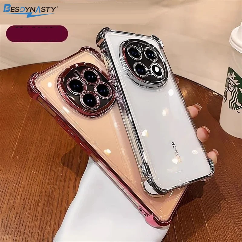 Funda Transparente para Honor Magic 8 Lite, Compatible con Honor Magic 7, 8, 5, 6 Pro, para Magic 7 Lite, 6 Lite, Protección de Cámara, Antigolpes