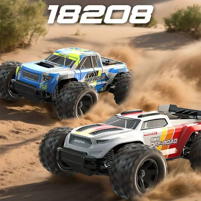 Meijiaxin MJX 18208 1/18 Dual Shell RC Car Simulation Remote Control Electric 4WD High Speed Racing Off Road Vehicle Model