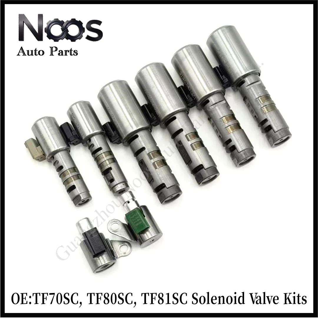 TF70SC, TF80SC, TF81SC Automatic Transmission Solenoid Valve Kits for Buick, Volvo, Ford, Land Rover, and Mazda