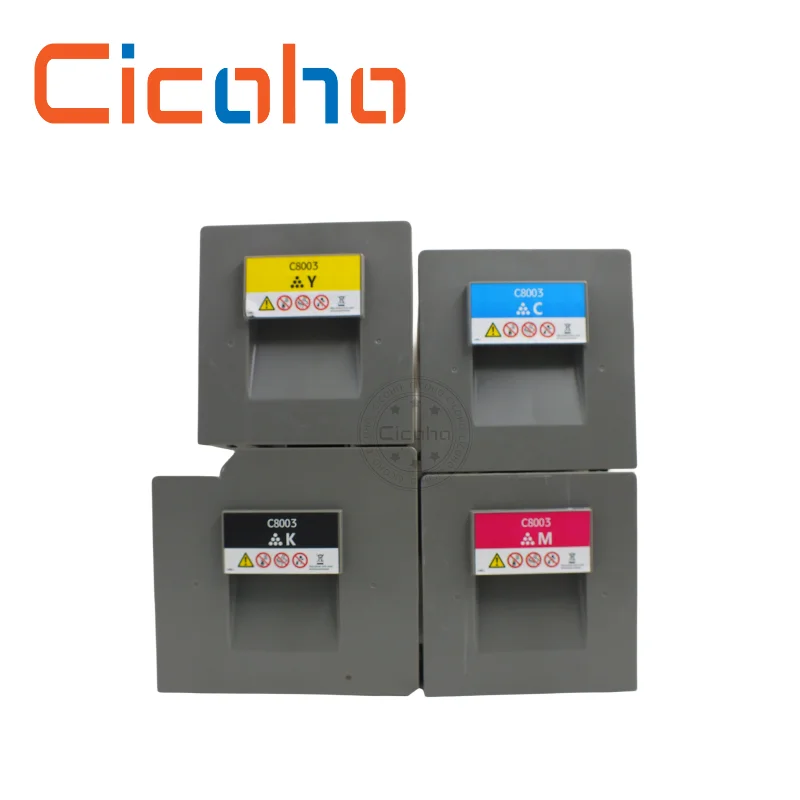 Imagem -01 - Toner pó Impressão Cartucho Compatível para Ricoh Mpc6503 Mpc8003 mp C6503 C8003