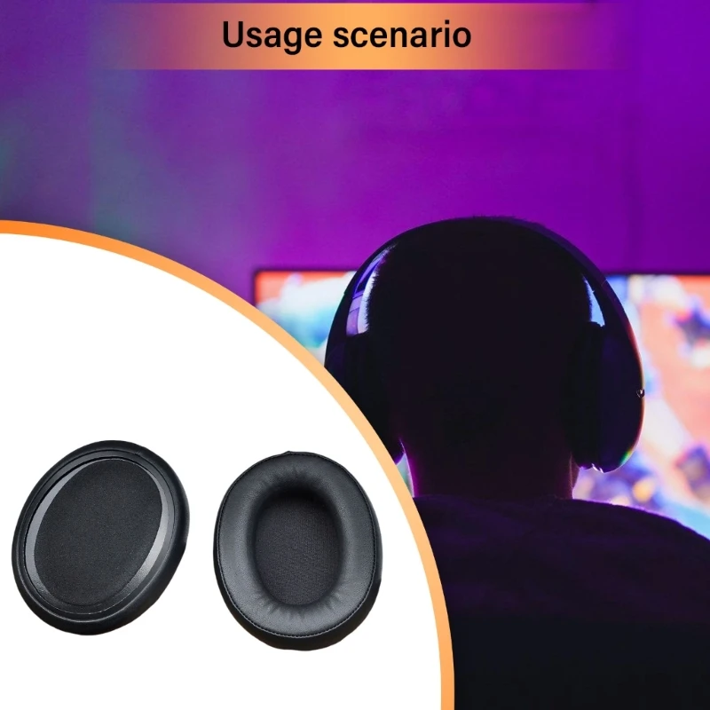 Almohadillas aislantes de ruido para auriculares Cloud Flight, almohadillas transpirables para los oídos, buena experiencia acústica, 1 par