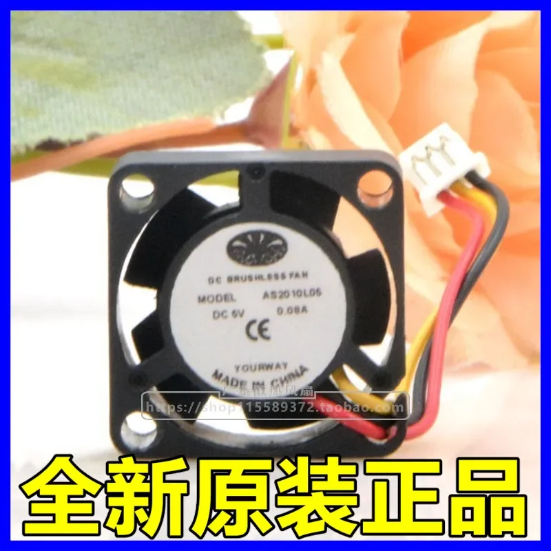 for Youwei AS2010L05 2010 2cm 5V 0.06A Air Detector Miniature Cooling Fan