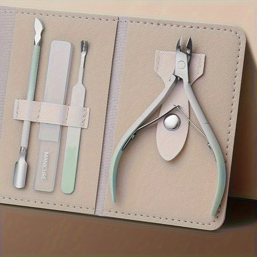 Manicure set Men Personal Care Tools Accessories Finger and Toe Nail Clippers Kit Professional Manicure Pedicure Kit With Travel