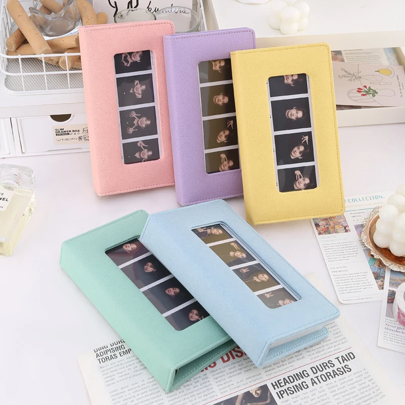 

Life 4 Photo Card Binder 6ring PU Leather Glitter Idol Photo Collect Book Photocard Cover Photo Album Korean 포카 바인