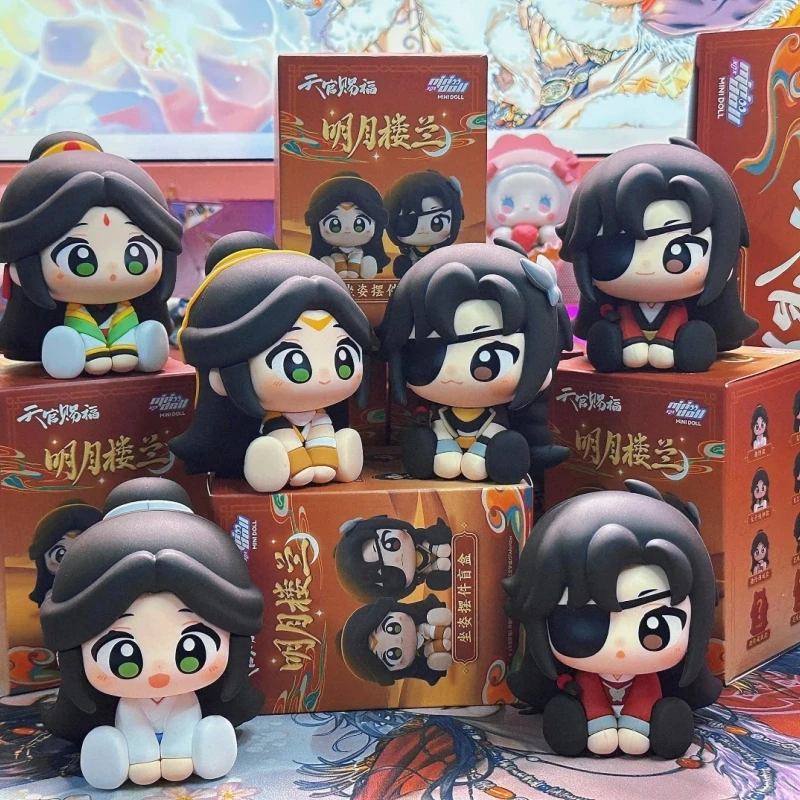 

Genuine Anime Tian Guan Ci Fu Ming Yue Lou Lan Series Blind Box Xie Lian Hua Cheng Figure Soft Plastic Ornament Trendy Toy Gift