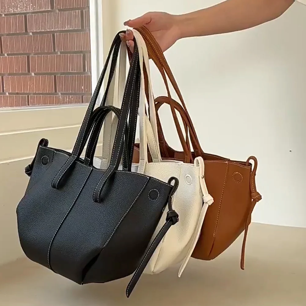 Vintage Women Shoulder Bag Large Capacity Tote Bag Luxury Brand Handbag Tote Bag Fashion Shopping Top Handle Hobo Shopper Bag