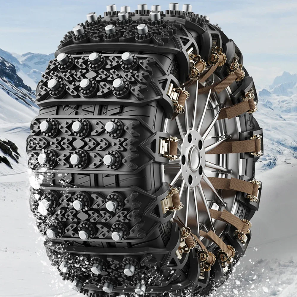 Ampia fornitura di catenelle da neve per pneumatici antiscivolo per auto, pneumatici per auto invernali, pneumatici invernali, elenco completo delle macchine, durata