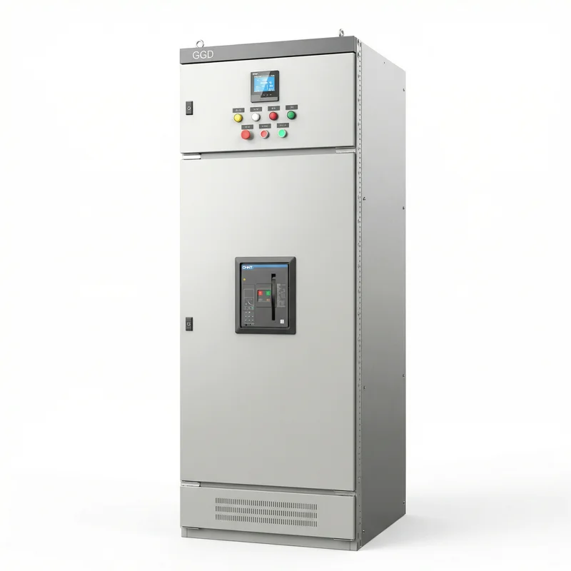 Good Qi Customized Metal GGD Incoming Line Switchgear Electric Distributed Cabinet For Industry Power Distribution Cabinet