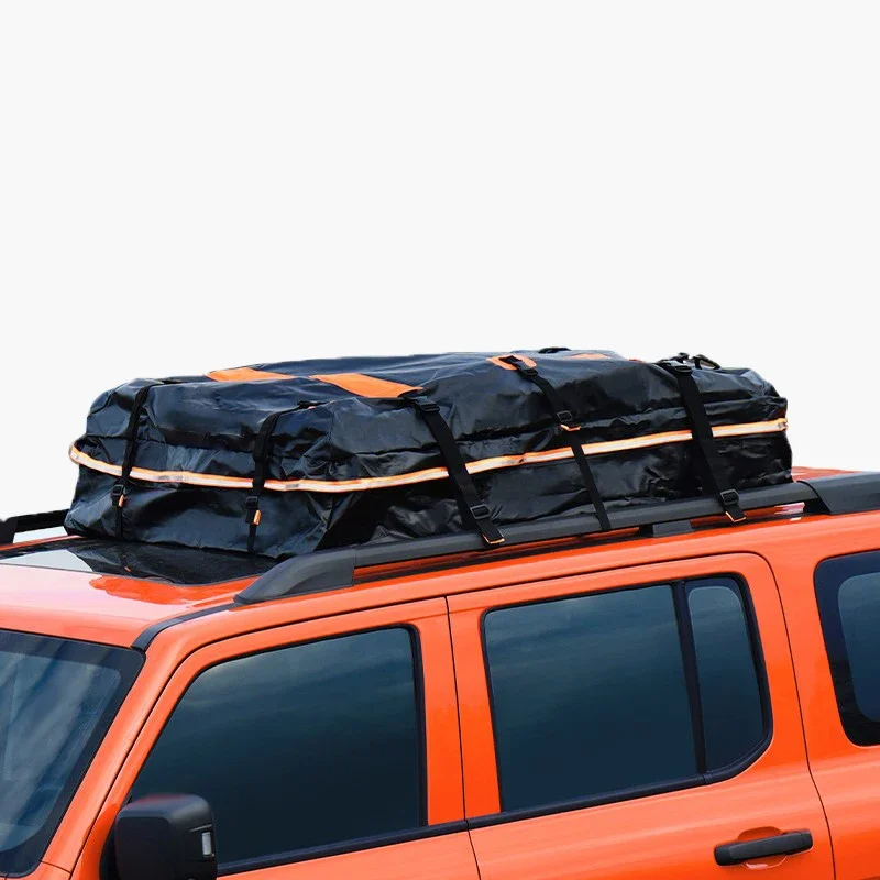 

Universal Waterproof Roof Bag for Cars SUV Large Capacity Foldable Cargo Carrier w/ Sturdy Straps & Buckles Auto Luggage