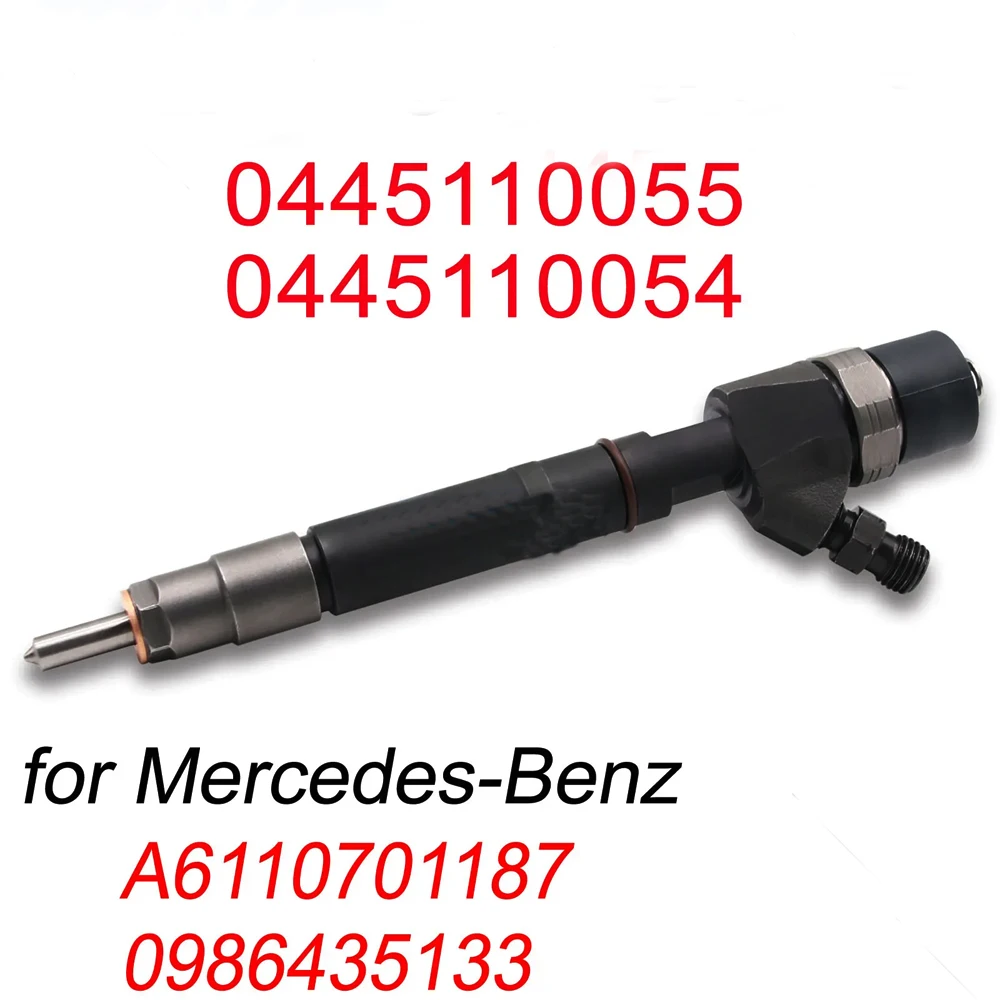 

New Common Rail Injection Diesel Engine Fuel Injector 0445 110 054 0445 110 055 For Mercedes A6110701187 ENGINE