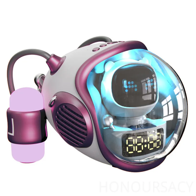 Subwoofer De graves pesados para exteriores, regalos De viaje, Caixa De Som, arte creativo De nave espacial, altavoces inalámbricos con Bluetooth, caja De sonido portátil