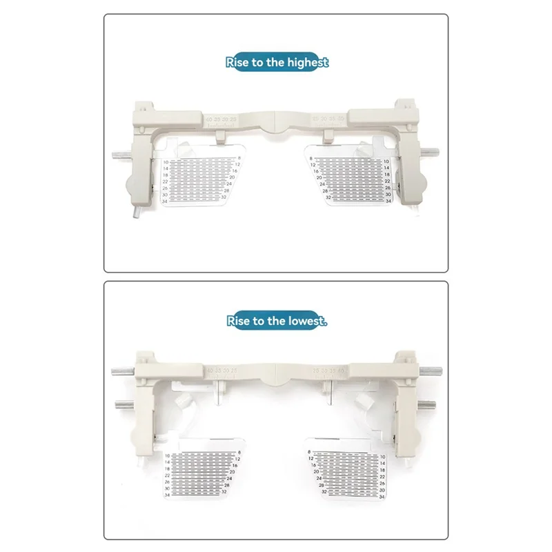 

Hot Sale-Pupil Height Distance Meter Glasses Ruler Optical Equipment Adjustable CE Approved Aluminum Box