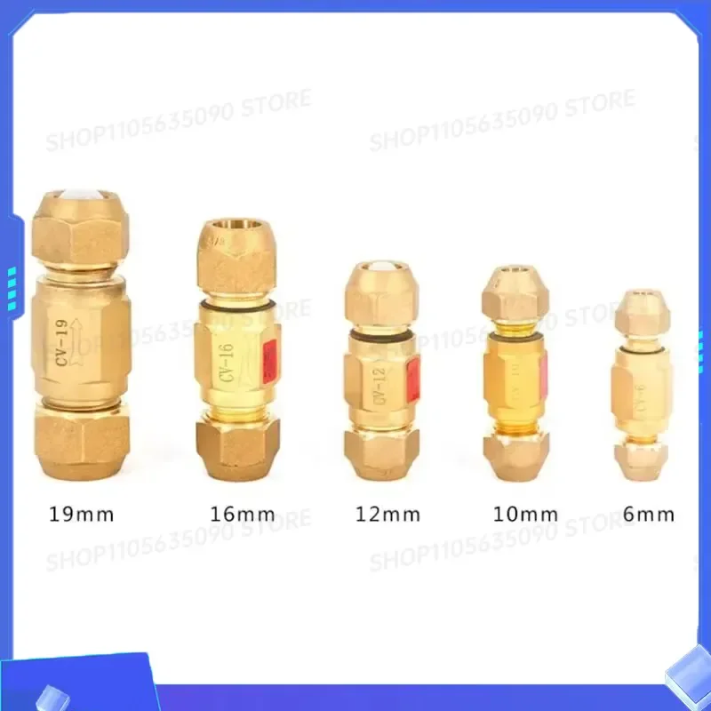 for Air Conditioning Check Valve Cold Storage Unit Heat Pumps Piston Check Valve Refrigerating Plant Threaded 1/4 1/2 3/4 5/8