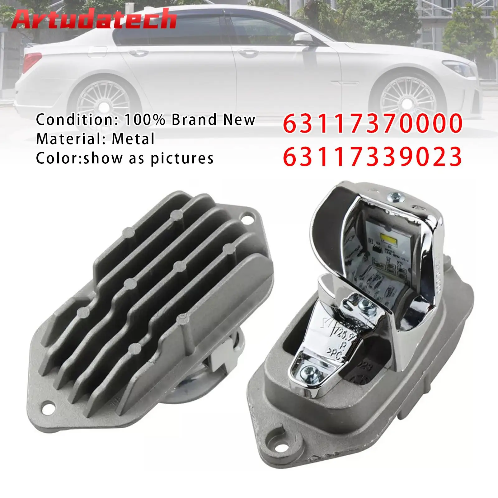 

Artudatech 2X LED Headlight Module 63117370000]For BMW 7 Series F01 F02 F03 2013-2015 Car Accessories