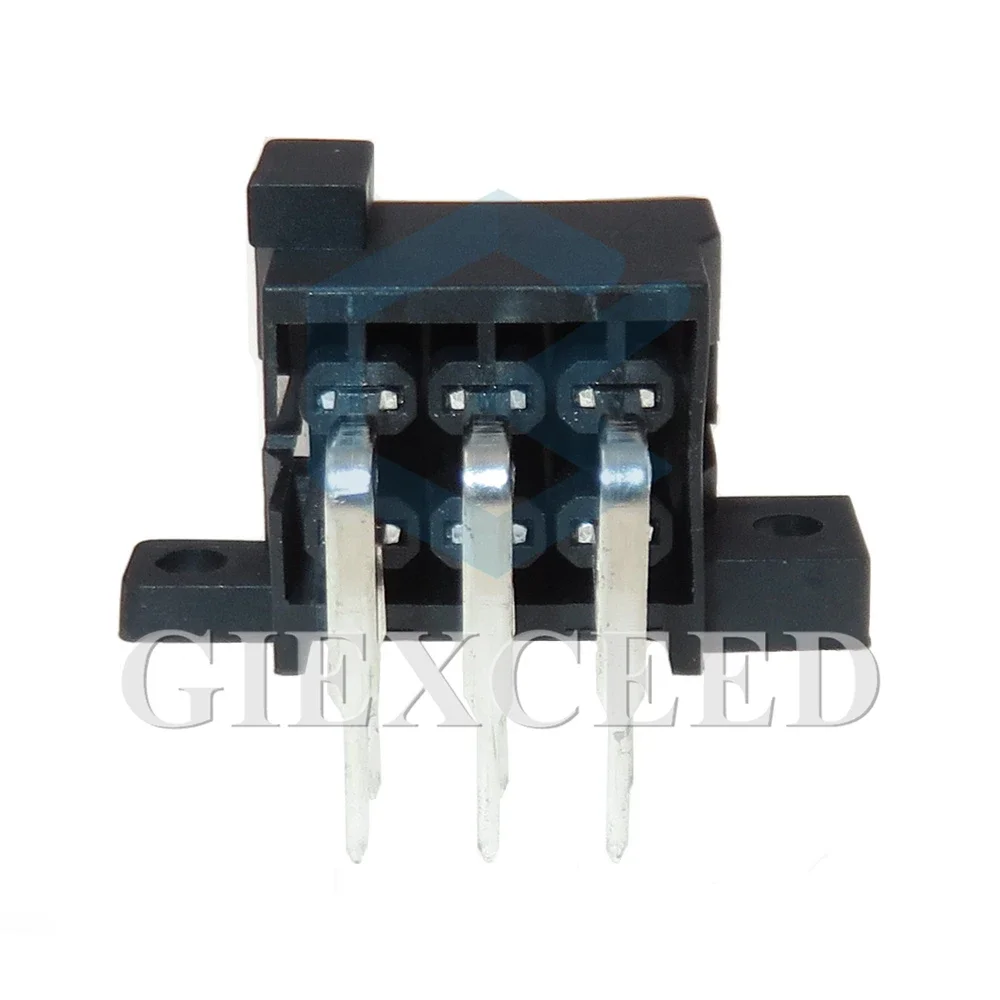 

2 Sets 6 Pin 2.8 Series Automobile PCB Bent Needle Plastic Housing AC Assembly Wiring Terminal Socket 828801-2 Cable Connector