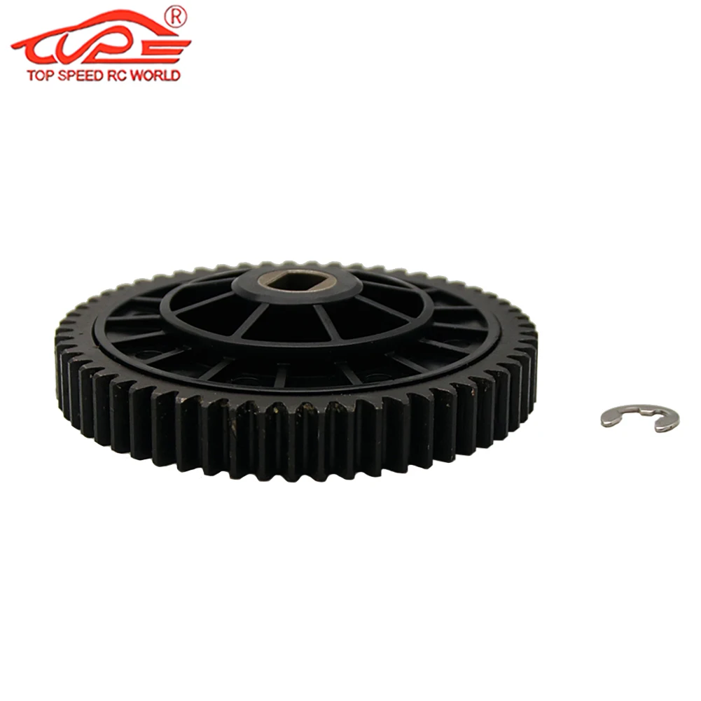 Metal 57T Gear for 1/5 Scale Rc Car Gas HPI ROFUN BAHA ROVAN KM BAJA 5B 5T 5SC Buggy Truck Upgrade Parts