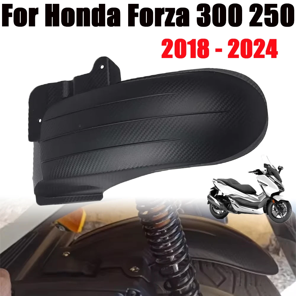 

Rear Fender Mudguard Splash Guard Accessories For Honda Forza 300 250 NSS Forza300 Forza250 NSS300 NSS250 2018 - 2024 2022 2023